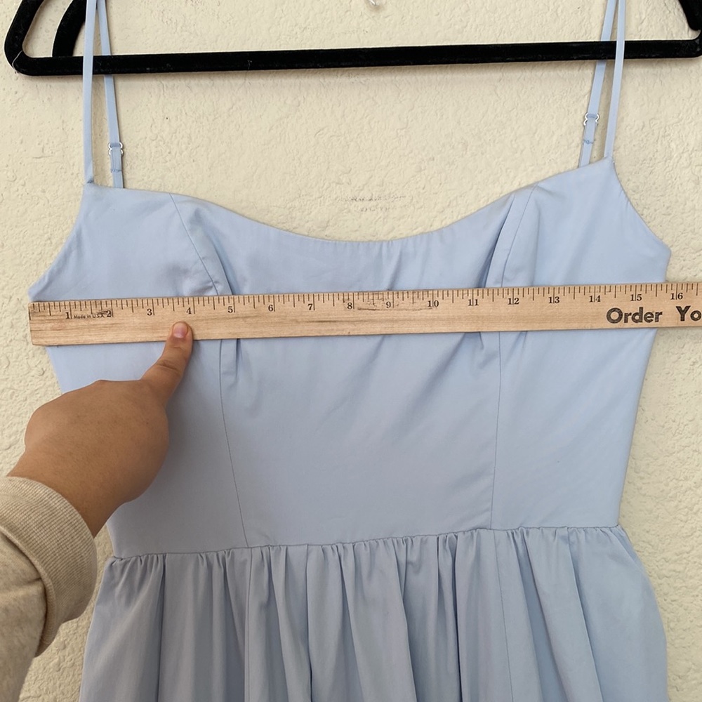 HOUSE OF CB 'Lolita' Soft Blue Corset Sundress‎ NWOT size S - Picture 13 of 15